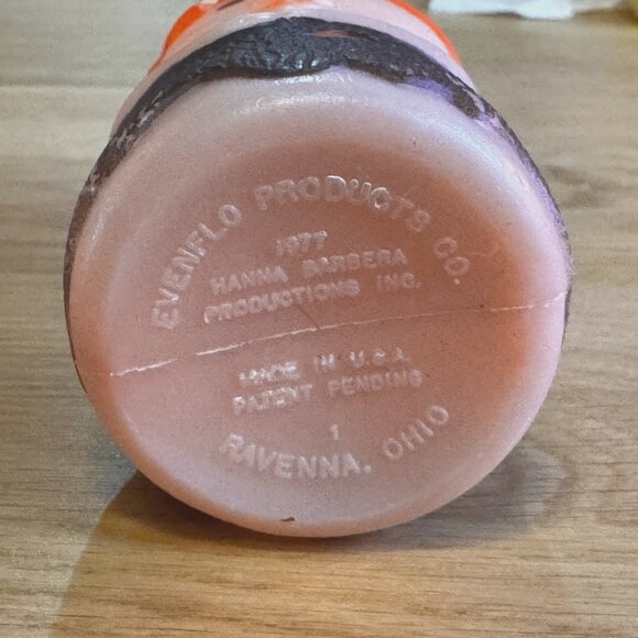 Evenflo 4 oz. Pebbles Flintstone Baby Bottle, Collectible Vintage Circa 1977 - Picture 10 of 16